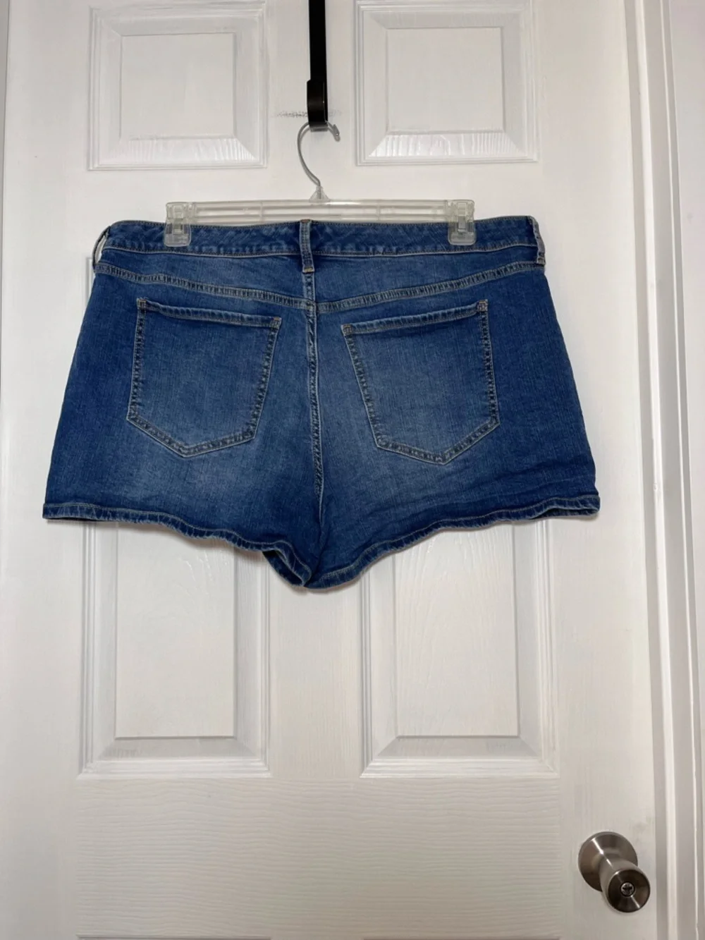 torrid Plus Dark Blue Denim Shorts
